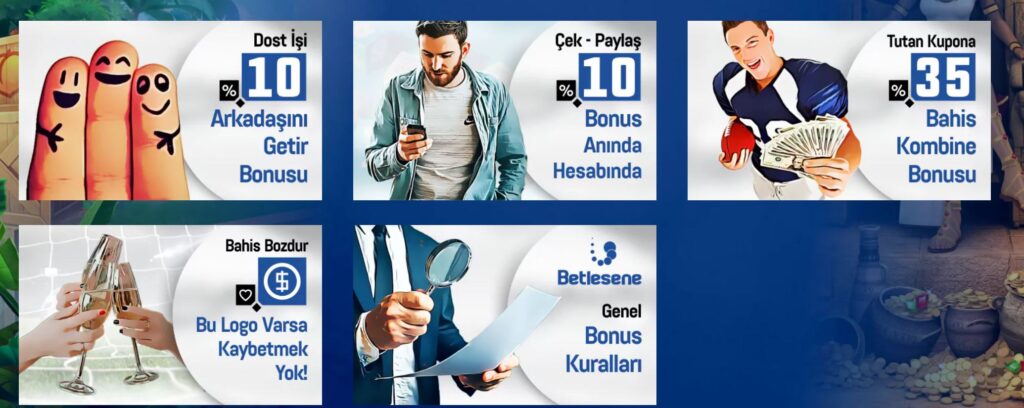betlesene hoş geldin bonusu